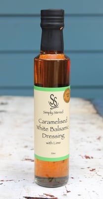 Caramelised White Balsamic Dressing with Lime - Caramelised White Balsamic Dressing with Lime