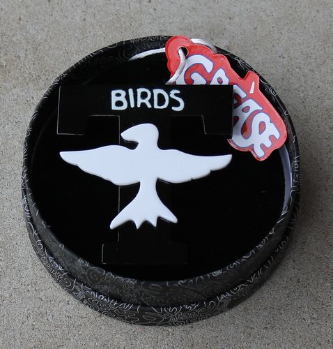 Erstwilder Brooch - T-Birds - Erstwilder Earrings - T-Birds