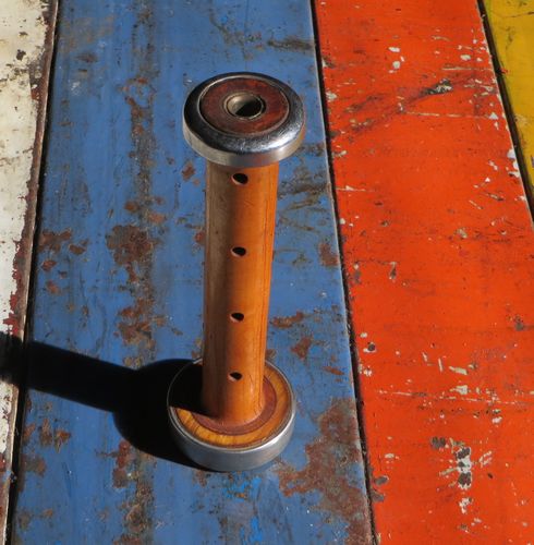 Bobbin with Holes - Honey Colour - Bobbin with Holes - Honey Colour