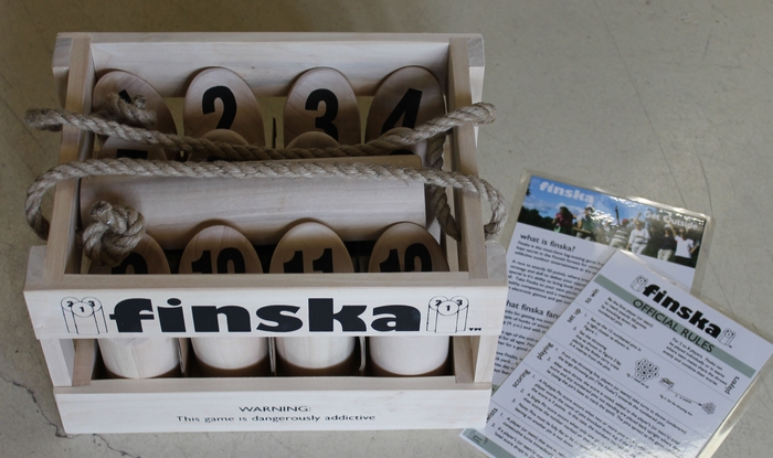 Finska - a log throwing game of strategy - Finska - a log throwing game of strategy