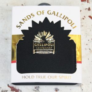 Lapel Pin with Sands from Gallipoli