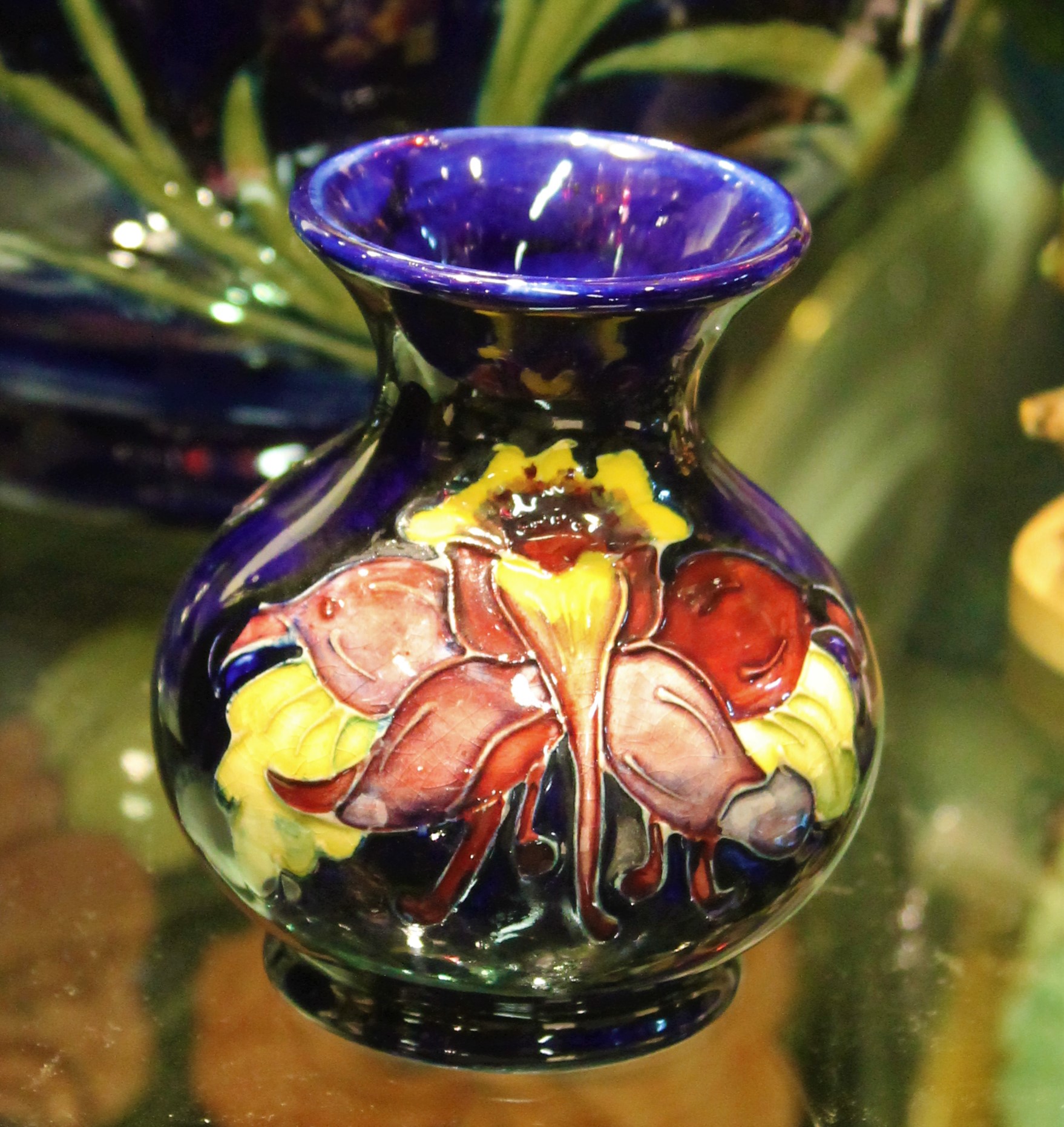 Moorcroft - Columbine Vase 1950's - Moorcroft - Columbine Vase 1950's