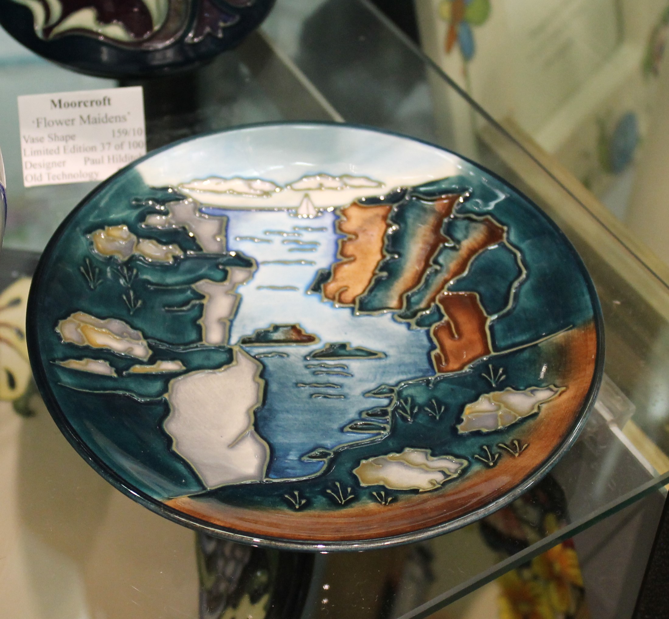 Moorcroft - 'Rock of Ages' Dish - Moorcroft - 'Rock of Ages' Dish
