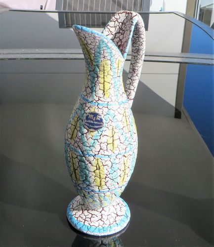 West German Pottery Ewer/Vase - morpeth antique centre hunter valley west german pottery fat lava era marzi remy keramik vase urn ewer
