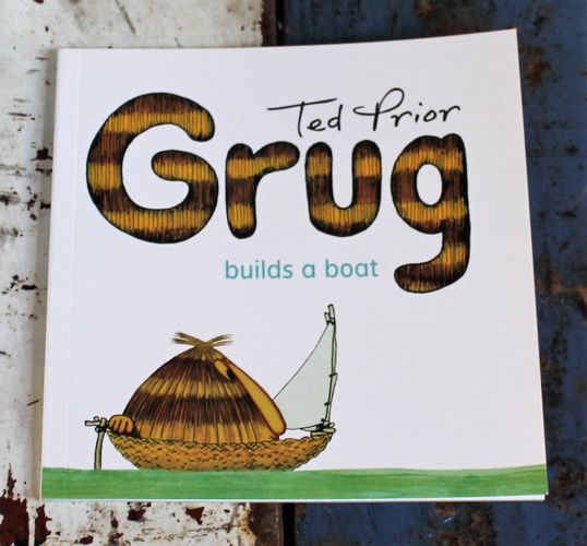 Book - Grug Builds a Boat - morpeth gift gallery hunter valley grug builds a boat book children's story ted prior 40th birthday anniversary 2019 australian character