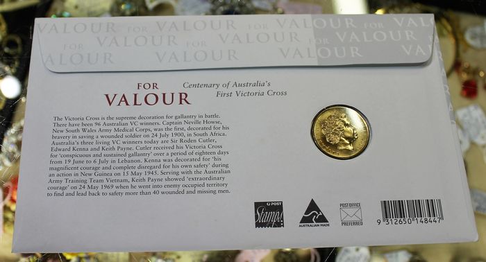 Victoria Cross One Dollar Coin - morpeth antique centre hunter valley shop 3 mandscoinsandbanknotes one dollar proof coin for valour victoria cross wwi wwii uncirculated royal australian mint