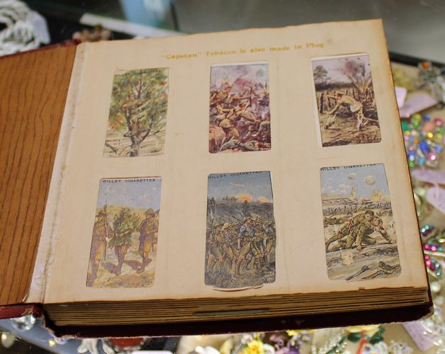 Will's Collector Card Album - morpeth antique centre hunter valley vintage will's cigarette collector card album military signals birds australian native flowers 144 complete