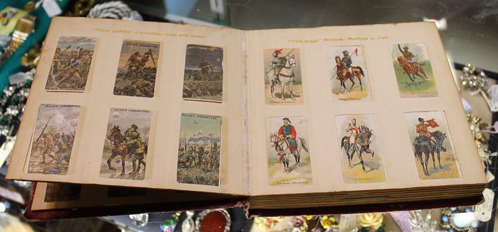 Will's Collector Card Album - morpeth antique centre hunter valley vintage will's cigarette collector card album military signals birds australian native flowers 144 complete
