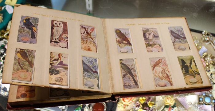 Will's Collector Card Album - morpeth antique centre hunter valley vintage will's cigarette collector card album military signals birds australian native flowers 144 complete