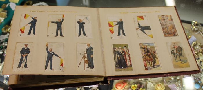 Will's Collector Card Album - morpeth antique centre hunter valley vintage will's cigarette collector card album military signals birds australian native flowers 144 complete