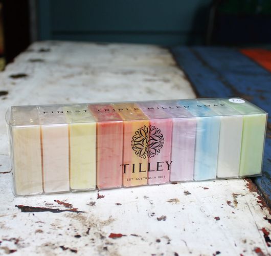 morpeth gift gallery hunter valley tilley rough cut hand nail body cream lotion soy candle diffuser australian made natural soap pastel ten gift box pack set