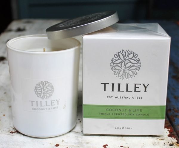 morpeth gift gallery hunter valley tilley coconut lime hand nail body cream soap wash diffuser soy candle australian made natural