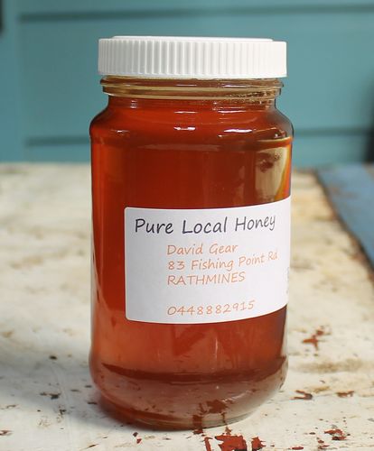 Hunter Valley 'Local' Honey 500g - morpeth gourmet foods gift gallery hunter valley creamed honey organic raw blackberry clover tasmanian local leatherwood pure manuka
