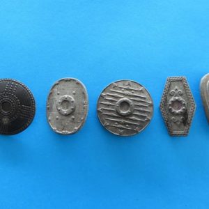 German Badge Set – Shields (no stones)