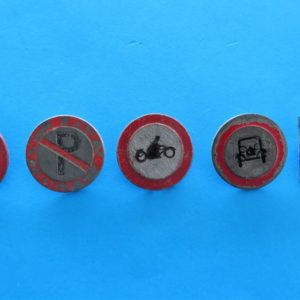German Badge Set – Street Signs