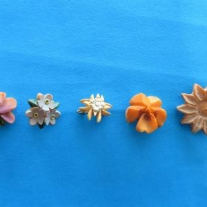 German Badge Set – Flowers