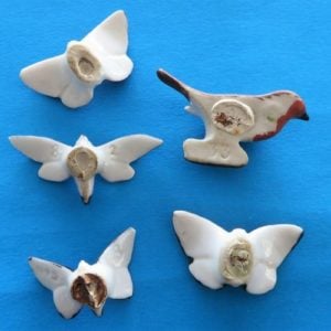 German Set of Badges – Butterflies