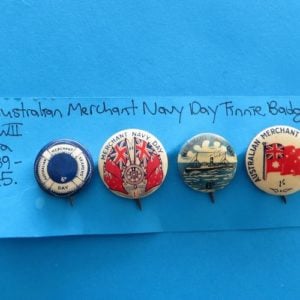 Australian Merchant Navy Day Badge Set
