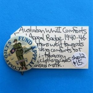 Australian Comforts Fund Badge