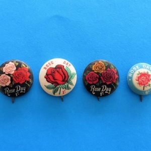 Australian Rose Day Charity Badges