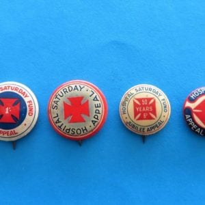 Australian Hospital Fund Badge Set