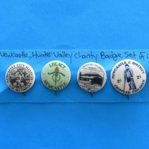 Newcastle Charity Badge Set