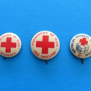 Australian Prisoner of War Badge Trio