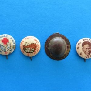 Australian WWII Charity Badge Collection