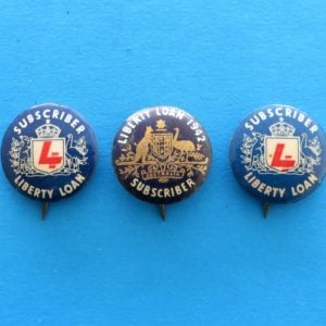 Australian Liberty Loan Badges