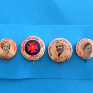 Saturday Hospital Fund Badges