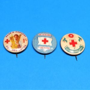 Australian Red Cross Badge Trio