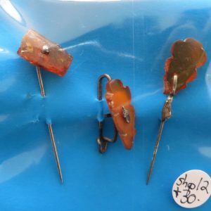 Amber Pin Trio