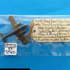 German Charity Relief Token – Plane