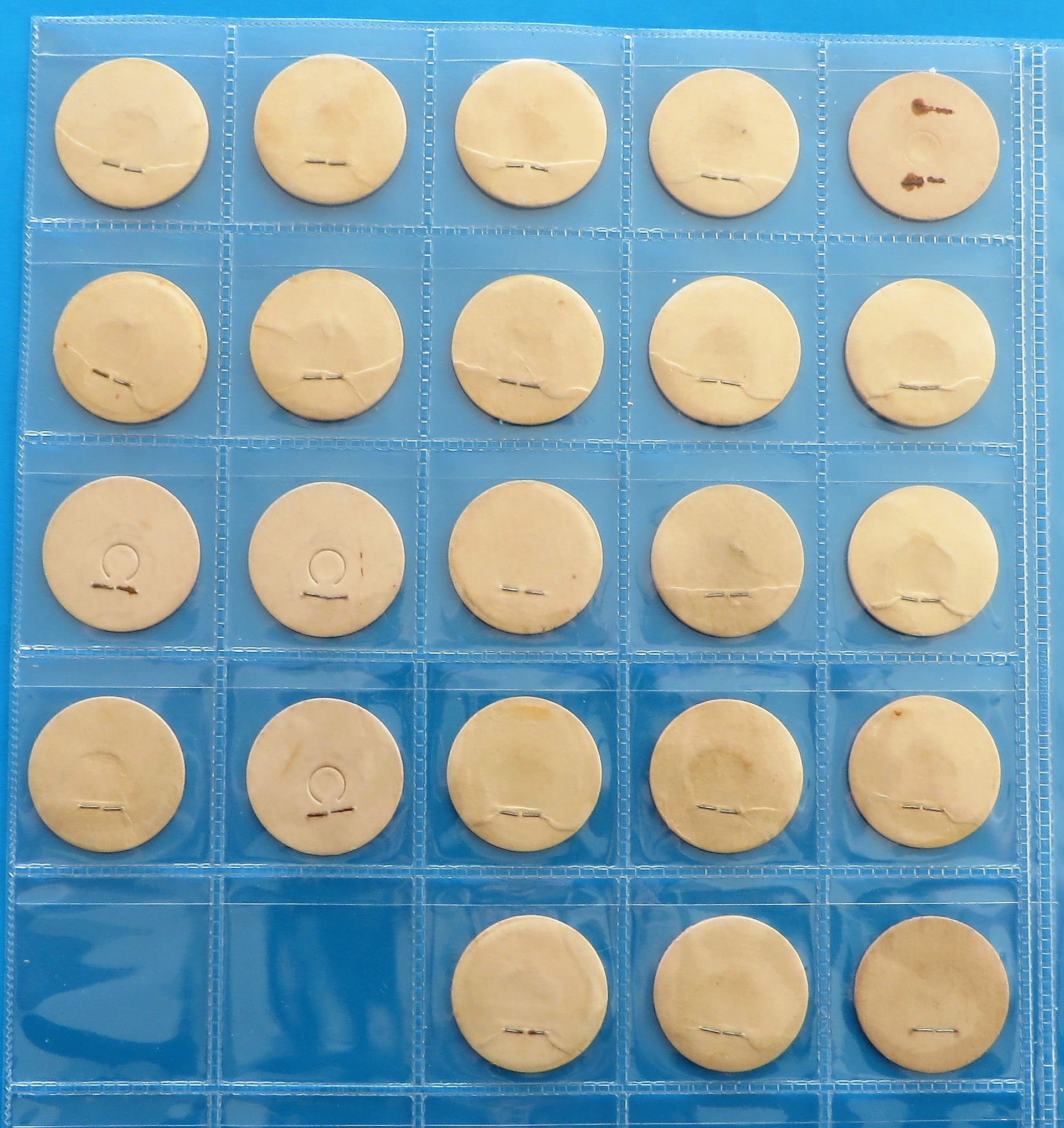 Milk Bottle Cap Set - American Presidents - morpeth antique centre hunter valley milk bottle cap top american australian POG Pogs children's game dairy president's glass collectable