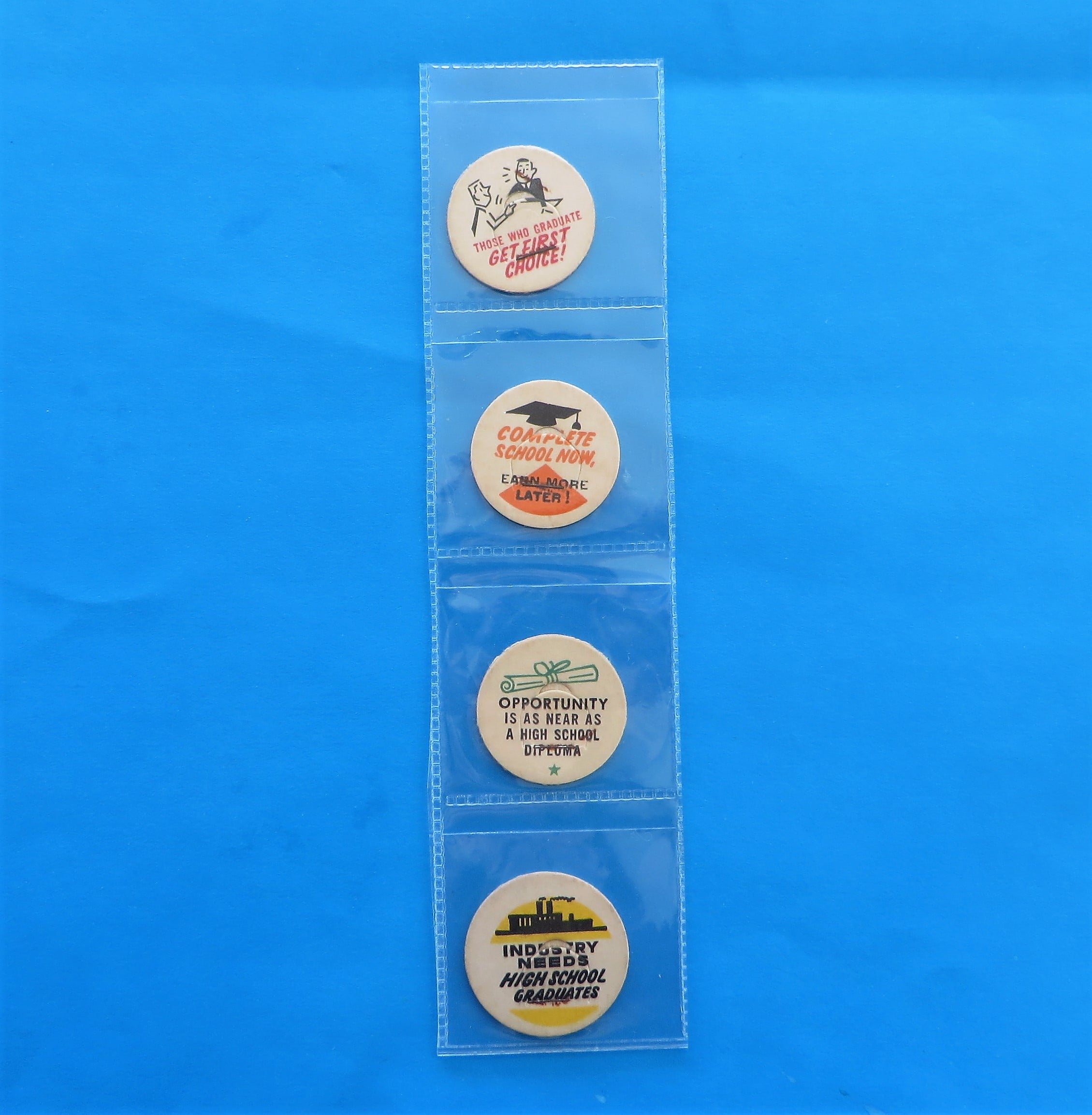 Milk Bottle Cap Set - School Graduates - morpeth antique centre hunter valley milk bottle cap top american australian POG Pogs children's game dairy glass collectable