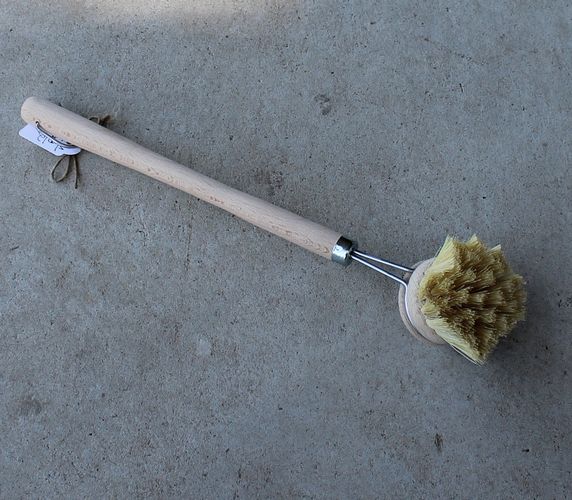 Dish Washing Brush - 40mm head - morpeth antique centre hunter valley heaven in earth dish brush kitchen french provence vintage style