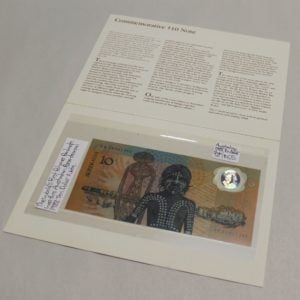 Australian Ten Dollar Banknote 1988