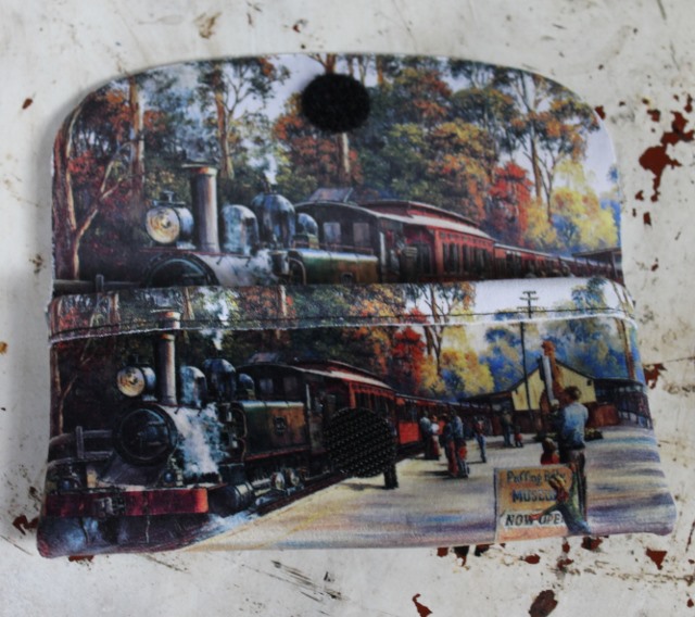 Glasses Case - Steam Train - morpeth gift gallery hunter valley glasses case john bradley all aboard steam train puffing billy
