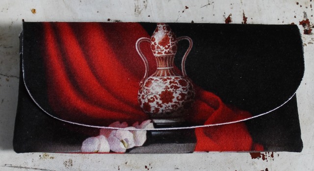 Glasses Case - Oriental Vase - morpeth gift gallery hunter valley glasses case pippa chapman red dynasty oriental vase ceramic orchid