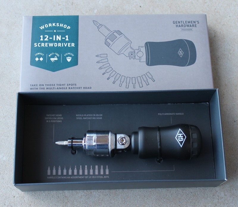 Twelve in One Screwdriver - morpeth gift gallery hunter valley gentlemen's hardware 12 twelve in one screwdriver