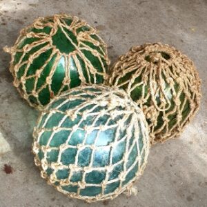 Vintage Fishing Float 16inch (Deep Green)