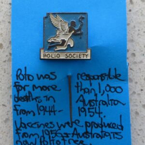 Polio Society Pin