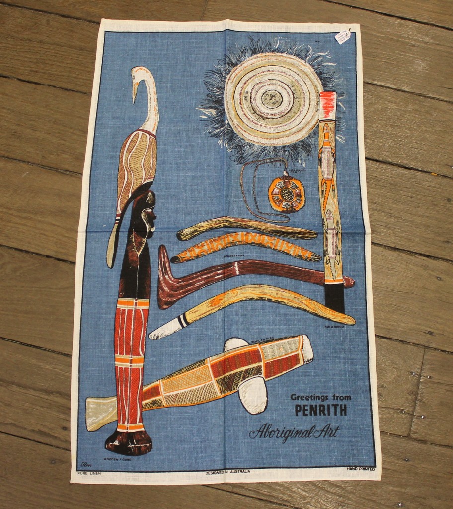 Teatowels - Penrith, NSW - morpeth antique centre hunter valley linen cotton blend tea towel teatowel vintage road trip new holiday destination australian town big icon native bird animal flora fauna wild flowers beach coast rural outback souvenier international destination landmark city region penrith sydney new south wales nsw state aboriginal art