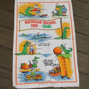 Teatowel – Crocodile Park, Cairns QLD