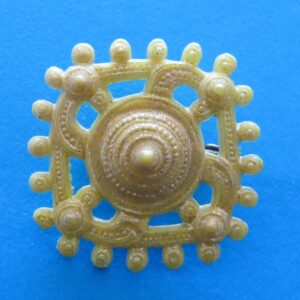 German Charity Badge – Ancient Bronze Brooch Replica