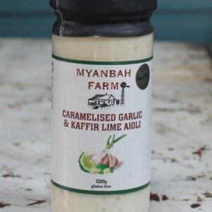 Myanbah – Caramelised Garlic & Lime Aioli