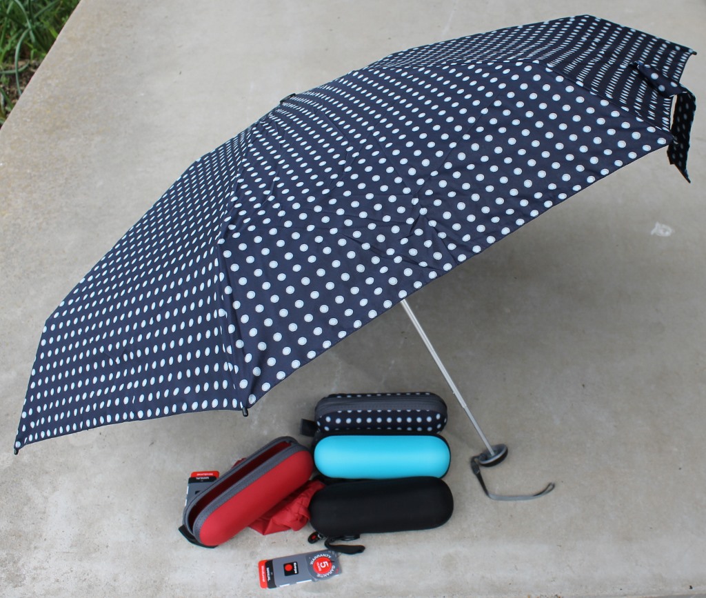 Knirps Umbrella with Case Navy Dots - Knirps Umbrella with Case Navy Dots - Image 7
