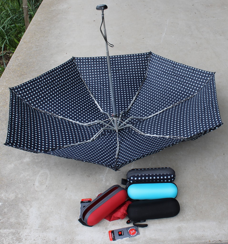 Knirps Umbrella with Case Navy Dots - Knirps Umbrella with Case Navy Dots - Image 6