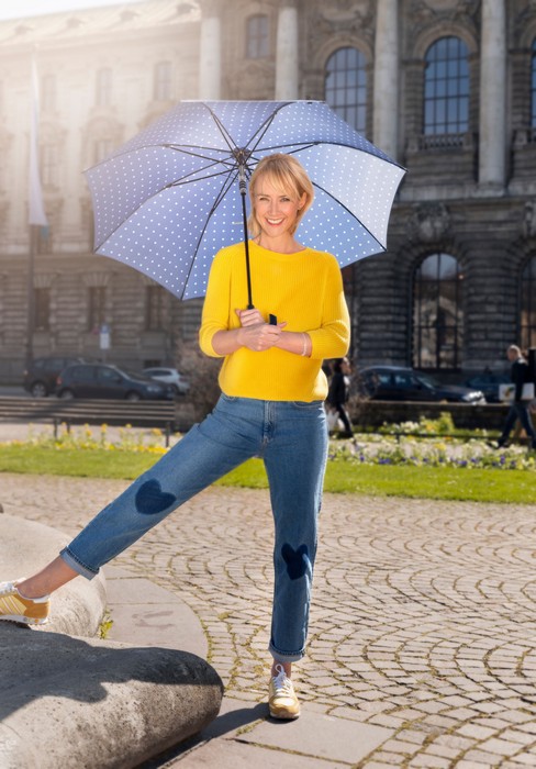 Knirps Umbrella with Case Navy Dots - morpeth gift gallery hunter valley knirps ultra 50 200 X1 Compact case umbrella light mini duomatic push button open close sun shield travel navy dots aqua black red pink blue turquoise