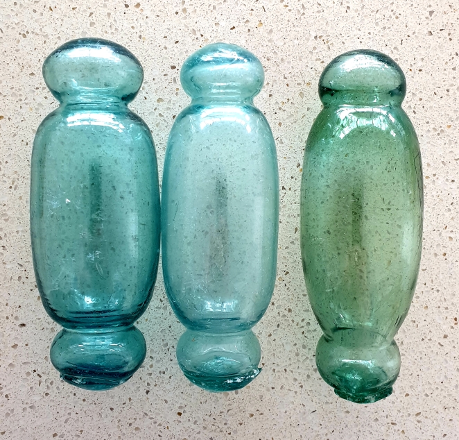 Fishing Float - Rolling Pin Tohoku - morpeth antique centre hunter valley rolling pin glass hokkaido nothern fishing float vintage north east japan region tohuko tsunami